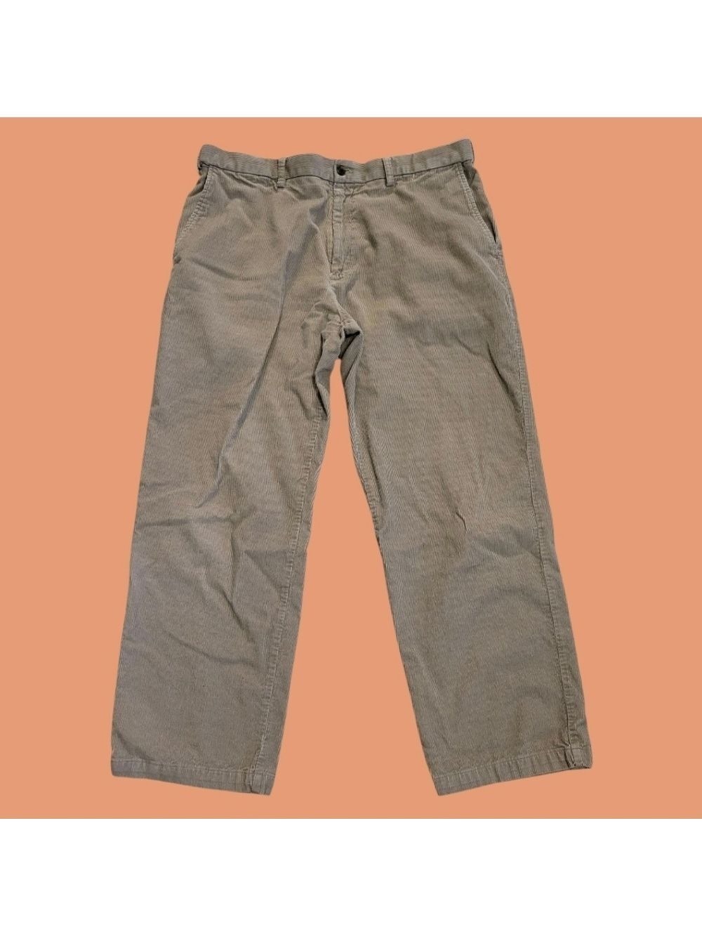 Haggar Premium Stretch Corduroy Pants - Men's 38x30 - Earth Tone